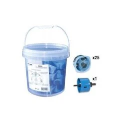 Sceau De 25 Boites D'encastrement + Scie Cloche - Ø 67/68 Mm - Prof. 40 Mm - Air'métic