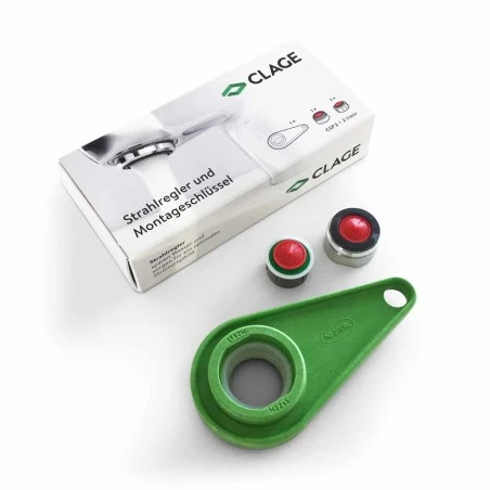 Set Régulateur Jet D'eau - Mousseur Et Clé D'installation 1 Set Régulateur Jet D'eau - Mousseur Et Clé D'installation