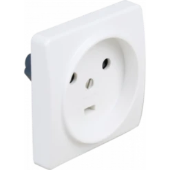 Socle à Encastrer - 20A - 75x75mm - 2P+T