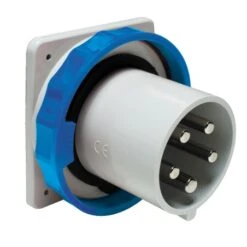 Schneider® Socle De Connecteur Encastré 63A 2P+T 200-250V - IP67 - 50-60HZ - PRATIKA