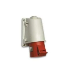 Schneider® Socle De Prise Incliné 16 A - 3P+T - 380-415 V CA - En Saillie- IP44 - PRATIKA