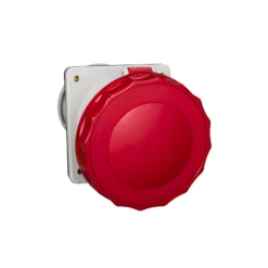 Schneider® Socle De Prise Industrielle CEE 125A 4P 380V 6U - Inclinée - IP67 - PRATIKA