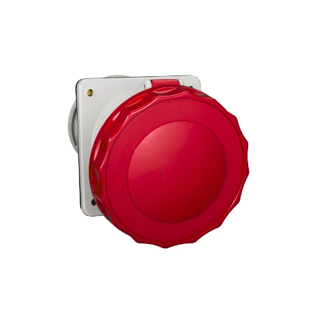 Schneider® Socle De Prise Industrielle CEE 125A 4P 380V 6U - Inclinée - IP67 - PRATIKA 1 Schneider® Socle De Prise Industrielle CEE 125A 4P 380V 6U - Inclinée - IP67 - PRATIKA