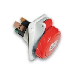 Schneider® Socle De Prise Industrielle Coudée 32 A - 3P+N+T - 380-415 V CA - IP67 - PRATIKA