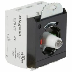 Legrand Sous-ensemble Bloc Pour Tête Lumineuse - Raccordement à Vis - 12V à 24V Alternatif Ou Continu - NO+NF - Vert