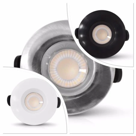 Spot LED Avec Changement De Couleur De Température 7W 2700/3000/4000°K 1 Spot LED Avec Changement De Couleur De Température 7W 2700/3000/4000°K