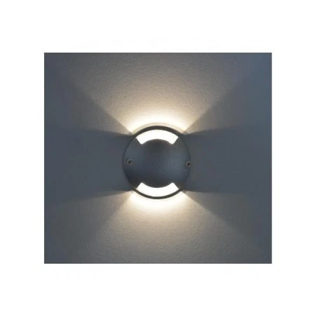 Spot LED Balise Rond 2 Diffuseurs 1W 4000°K 1 Spot LED Balise Rond 2 Diffuseurs 1W 4000°K