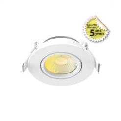 Spot LED CCT BBC 6W 2700/3000/4000K Gradable + Inclinable