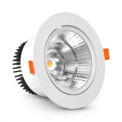 Spot LED Encastrable 12W 3000°K - Orientable - IRC90 5 Spot LED Encastrable 12W 3000°K - Orientable - IRC90 -Maison Moderne Electricite spot led encastrable 12w 3000k orientable irc90 miidex 2