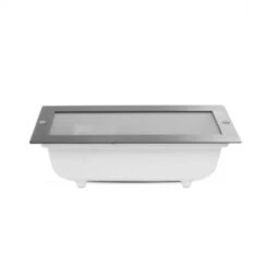 Spot LED Encastrable E27 Rectangle Inox 304 -Maison Moderne Electricite spot led encastrable e27 rectangle inox 304 miidex 2