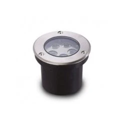 Spot LED Encastrable Sol Ø108mm 5W 3000°K - Inox 316L