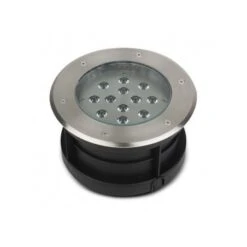Spot LED Encastrable Sol Ø210mm 12W 3000°K - Inox 316L