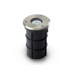 Spot LED Encastrable Sol Ø62mm 3W 3000°K - Inox 316L