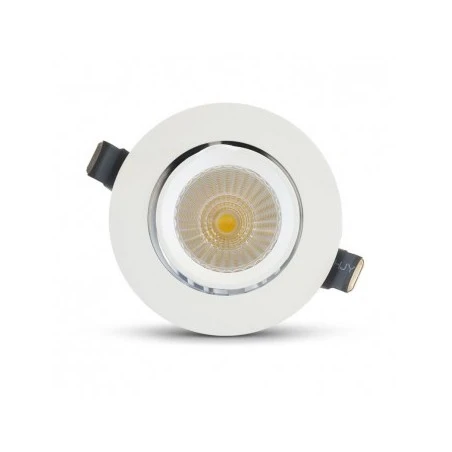 Spot LED Escargot Inclinable Et Orientable 10W 4000°K + Alim. électronique 3 Spot LED Escargot Inclinable Et Orientable 10W 4000°K + Alim. électronique – Image 3