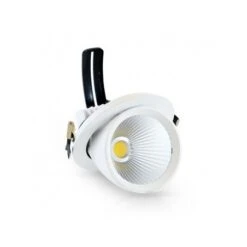 Spot LED Escargot Inclinable Et Orientable 10W 4000°K + Alim. électronique