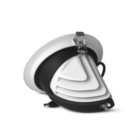 Spot LED Escargot Inclinable Et Orientable 20W 3000°K IRC90 4 Spot LED Escargot Inclinable Et Orientable 20W 3000°K IRC90 – Image 4