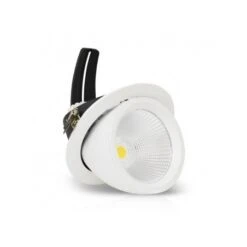Spot LED Escargot Inclinable Et Orientable 60W 4000°K + Alim. électronique