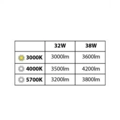 Spot LED Rectangulaire Inclinable 32/38W CCT - Avec Alimentation électronique -Maison Moderne Electricite spot led rectangulaire inclinable 3238w cct avec alimentation electronique miidex 3