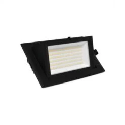 Spot LED Rectangulaire - Inclinable - Noir - 32/38W CCT -Maison Moderne Electricite spot led rectangulaire inclinable noir 3238w cct miidex 2