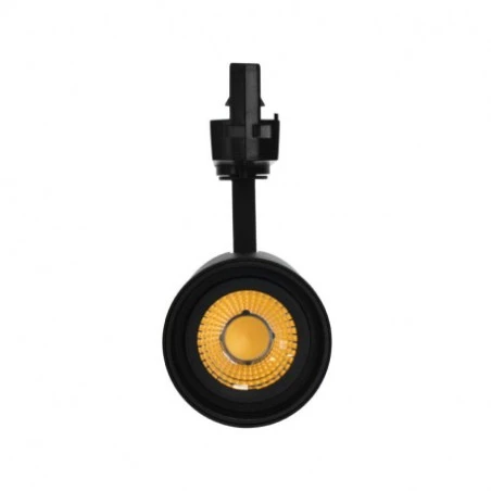 Spot LED Sur Rail Noir - 25W - 3000K - 2500 LM - IRC90 + Adaptateur Rail 3 Allumages 2 Spot LED Sur Rail Noir - 25W - 3000K - 2500 LM - IRC90 + Adaptateur Rail 3 Allumages – Image 2