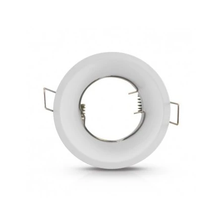 Support De Spot Basse Luminance Rond Blanc Ø83mm IP20 2 Support De Spot Basse Luminance Rond Blanc Ø83mm IP20 – Image 2