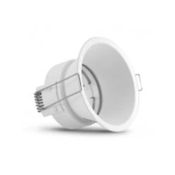 Support De Spot Basse Luminance Rond Rotatif Blanc Ø82mm IP20