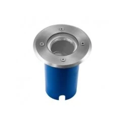 Support De Spot LED Encastrable Sol Ø120mm + Douille GU10 Et GU5.3 - Inox 316L