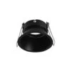 Support De Spot Rond Basse Luminance Noir Ø82mm IP20