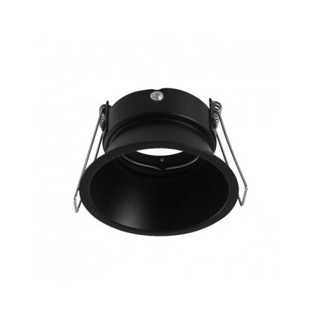 Support De Spot Rond Basse Luminance Noir Ø82mm IP20 1 Support De Spot Rond Basse Luminance Noir Ø82mm IP20