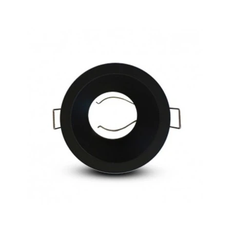 Support De Spot Rond Basse Luminance Noir Ø83mm IP20 3 Support De Spot Rond Basse Luminance Noir Ø83mm IP20 – Image 3