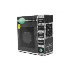 Support Plafond Carré Orientable Noir 85x85mm -Maison Moderne Electricite support plafond carre orientable noir 85x85mm vision el 2