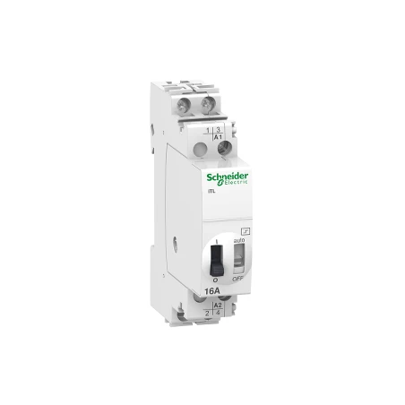 Schneider® Télérupteur 16A 1NO 12VCA 6VCC 50-60HZ - ACTI9, ITL 1 Schneider® Télérupteur 16A 1NO 12VCA 6VCC 50-60HZ - ACTI9, ITL