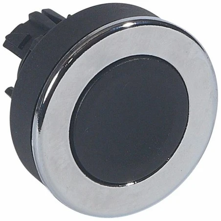 Legrand Tête Super Affleurante à Impulsion Non Lumineuse IP66 - Noir 1 Legrand Tête Super Affleurante à Impulsion Non Lumineuse IP66 - Noir