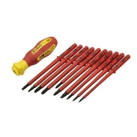 Trousse Tournevis Lame Interchangeable Isolé 1000V 2 Trousse Tournevis Lame Interchangeable Isolé 1000V – Image 2