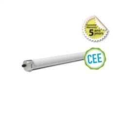 Tubulaire LED Intégrées + Détecteur HF Opale Traversant 35W 5250 LM 4000K