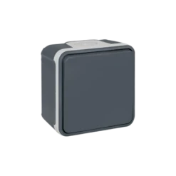 Va Et Vient 10A Complet étanche Gris IP55 OXXO Eur'Ohm