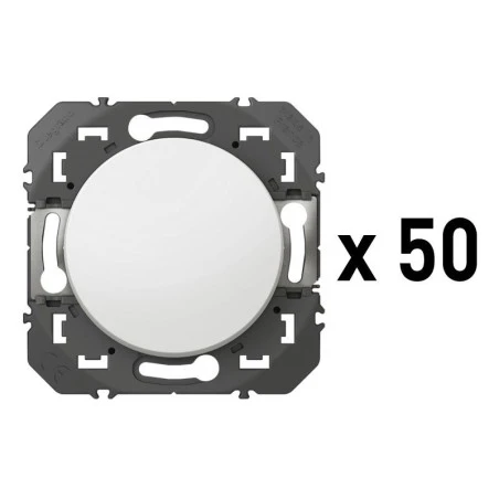 Legrand Va-et-vient DOOXIE 10AX 250V~ - Blanc - Lot De 50 1 Legrand Va-et-vient DOOXIE 10AX 250V~ - Blanc - Lot De 50