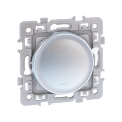 Variateur 2 Fils SQUARE 1 Poste - 20-300VA - Silver