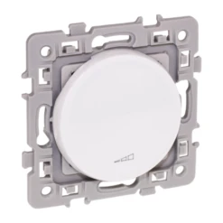 Variateur 3 Fils SQUARE 1 Poste - Avec Neutre - Blanc