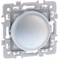 Variateur 3 Fils SQUARE 1 Poste - 60-500W - 230V - Silver