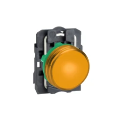 Schneider® Voyant Lumineux LED Ø22 - Orange - 24V - Vis étrier