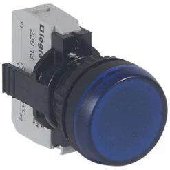 Legrand Voyant Lumineux Osmoz Complet IP69 Bleu - 12V à 24V Alternatif Ou Continu