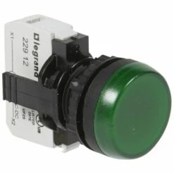 Legrand Voyant Lumineux Osmoz Complet IP69 Vert - 12V à 24V Alternatif Ou Continu