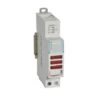 Legrand Voyant Triple LED Rouge 230V~ à 400V~ - 1 Module
